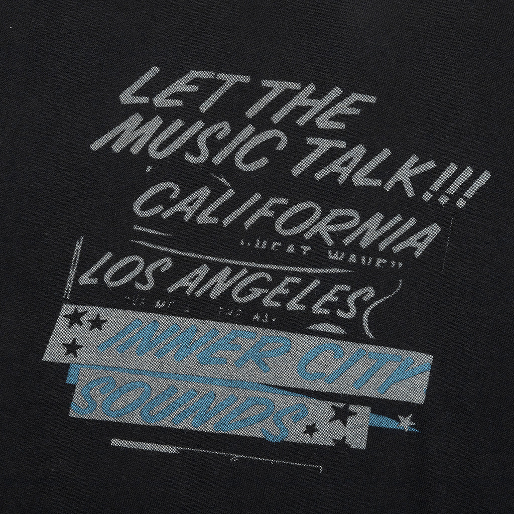 Music Language Tee Black