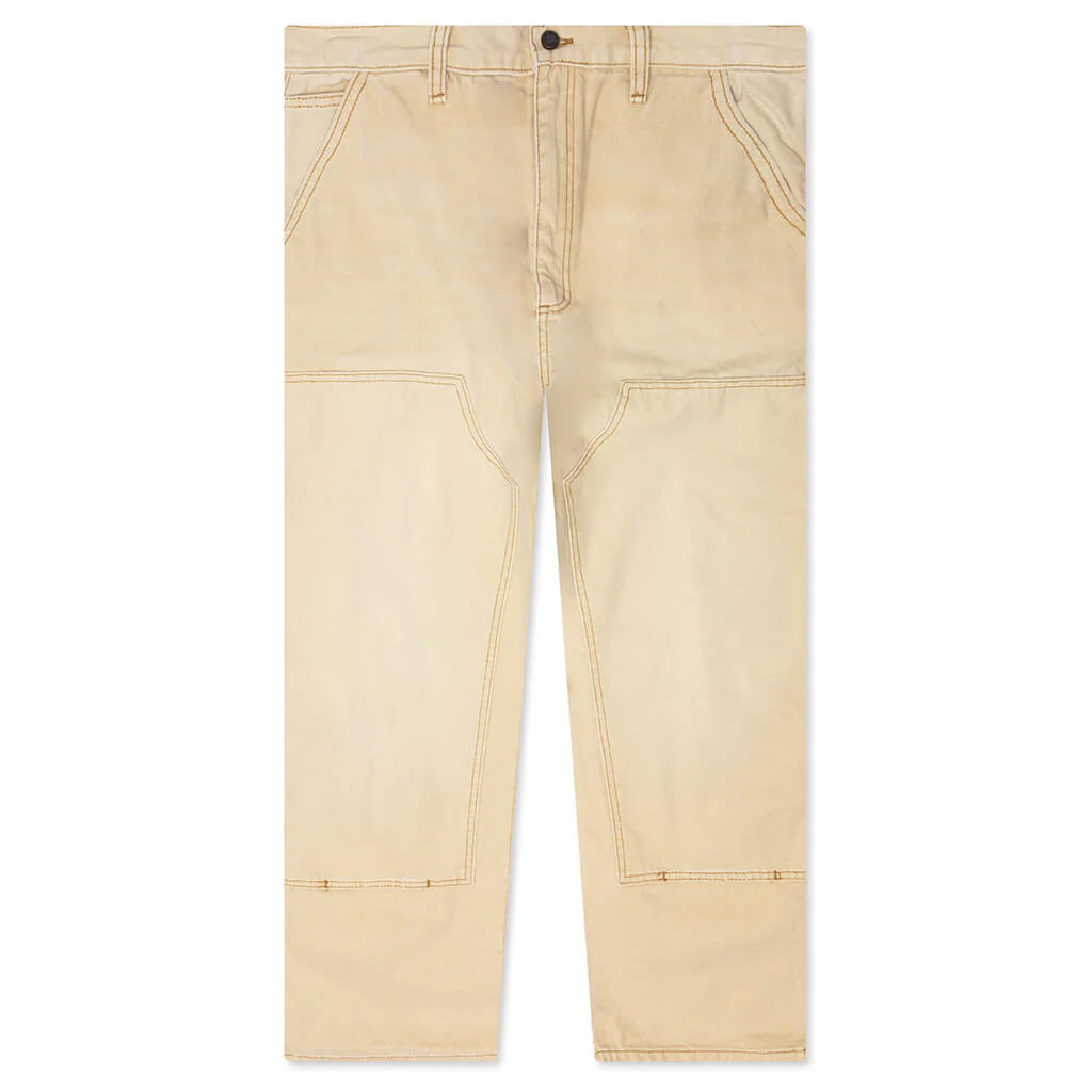 Canvas Double Knee Work Pant Tan