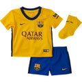 Nike Barcelona Away Mini Kit 15 Gold Red