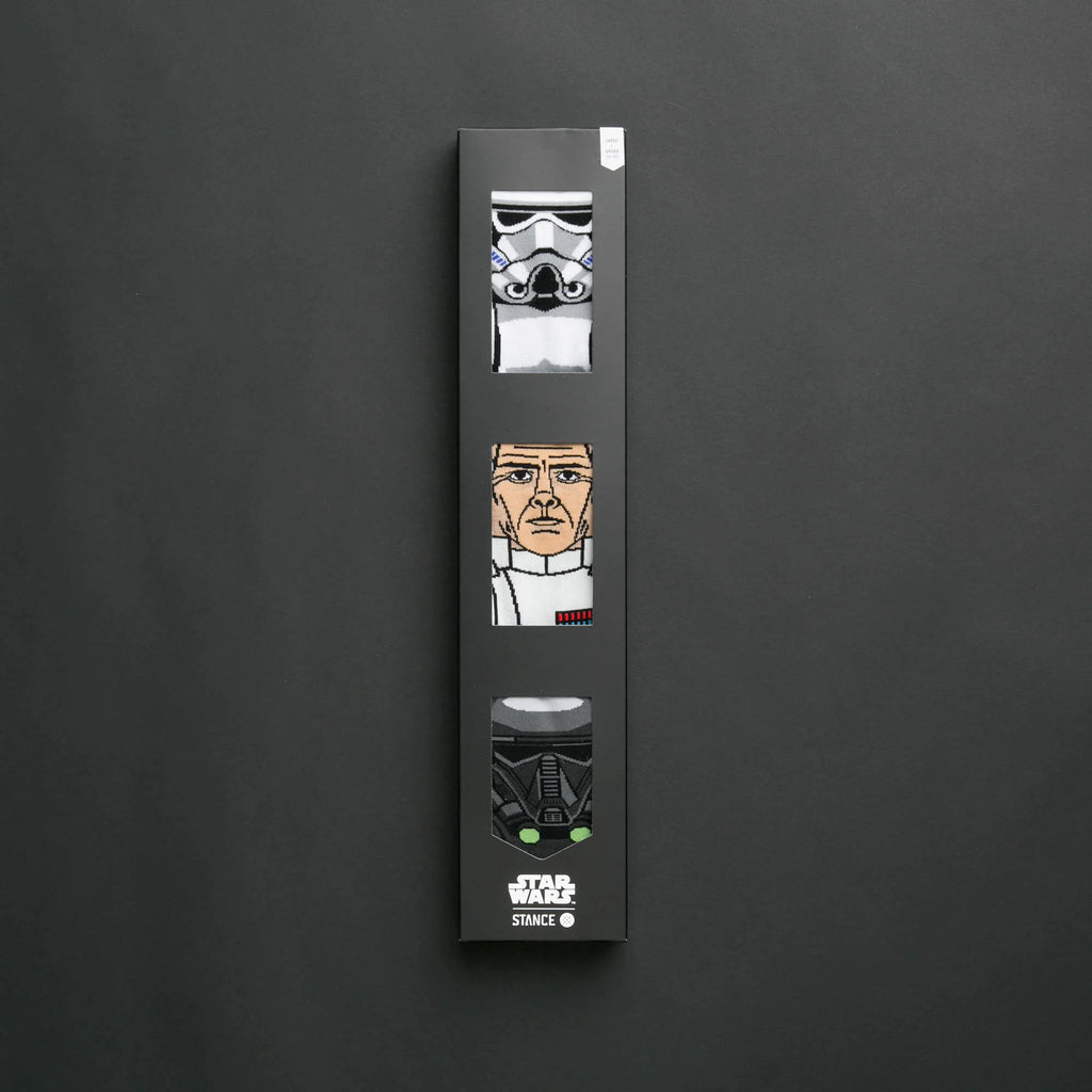 Star Wars Rogue One 3 Pack Socks Black
