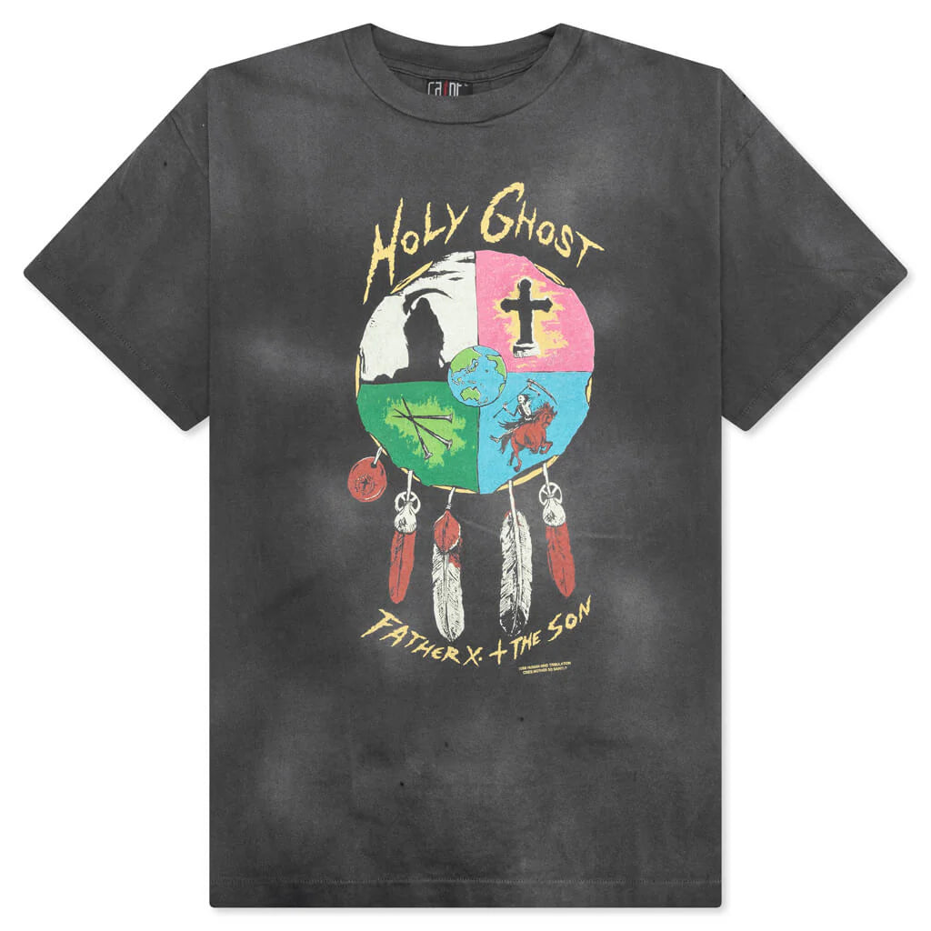Saint Michael x Last Man Holy Ghost S S Tee Black