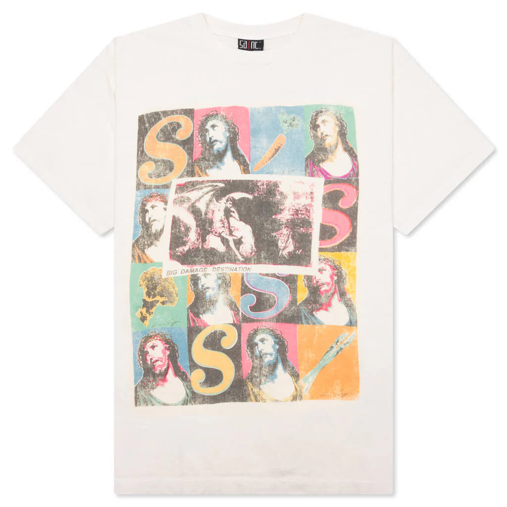 Saint Michael x Sean Wotherspoon Veges S S Tee White