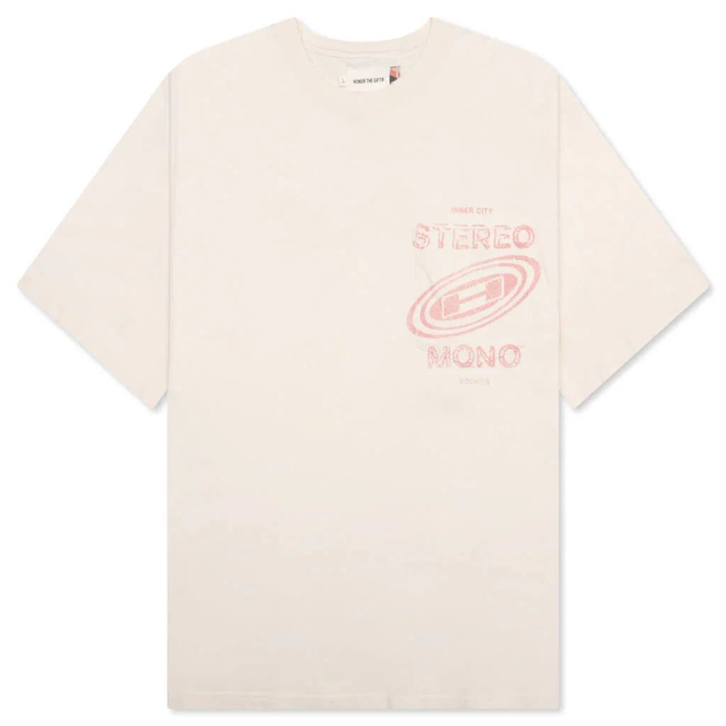 Stereo Mono Tee Cream