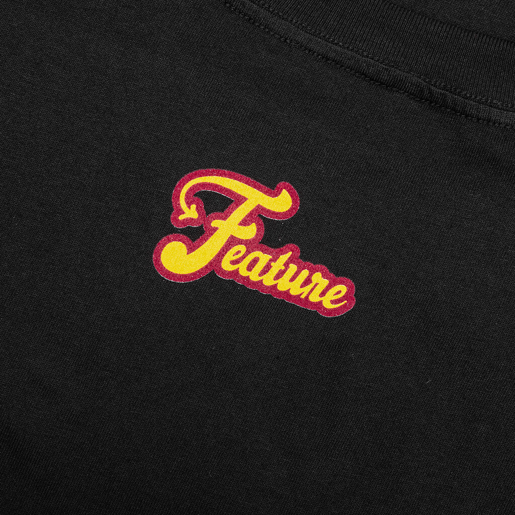 Feature x ASU Flame Tee Black