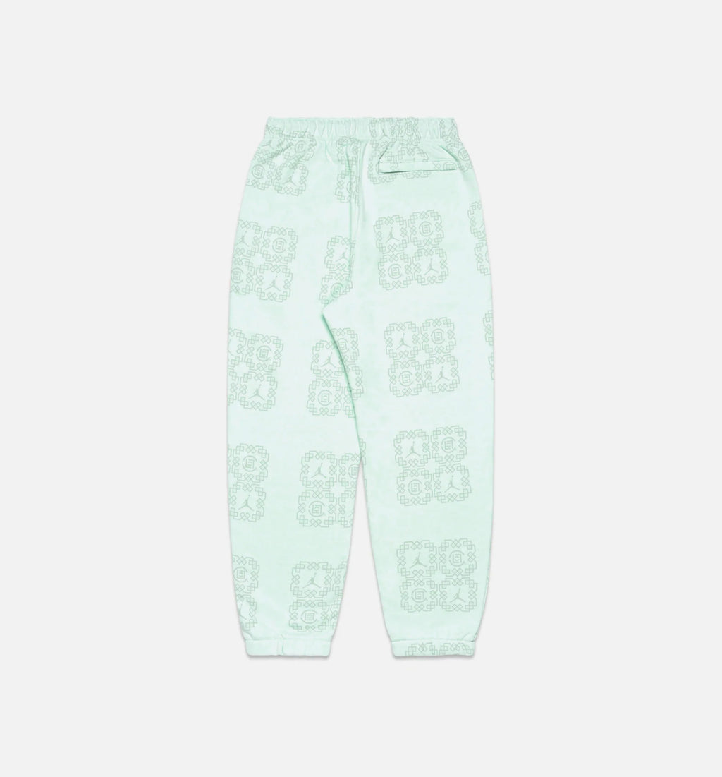 Jordan x CLOT AOP Fleece Pant Mens Pants Green