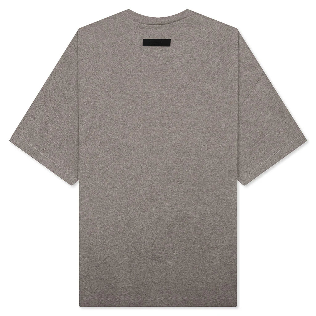 Essentials Heavy S S Tee Heather Grey