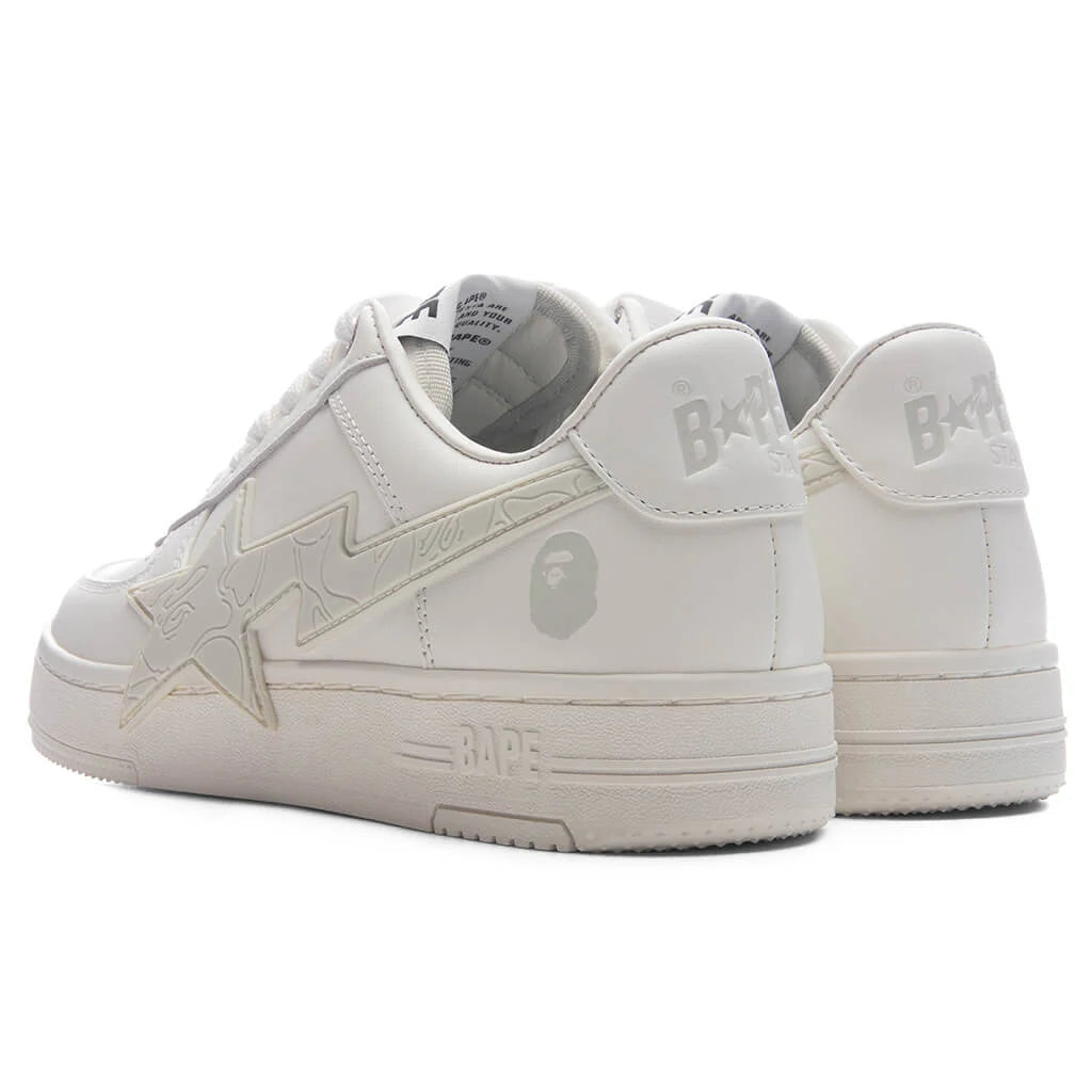 Womens BAPE STA OS 2 White