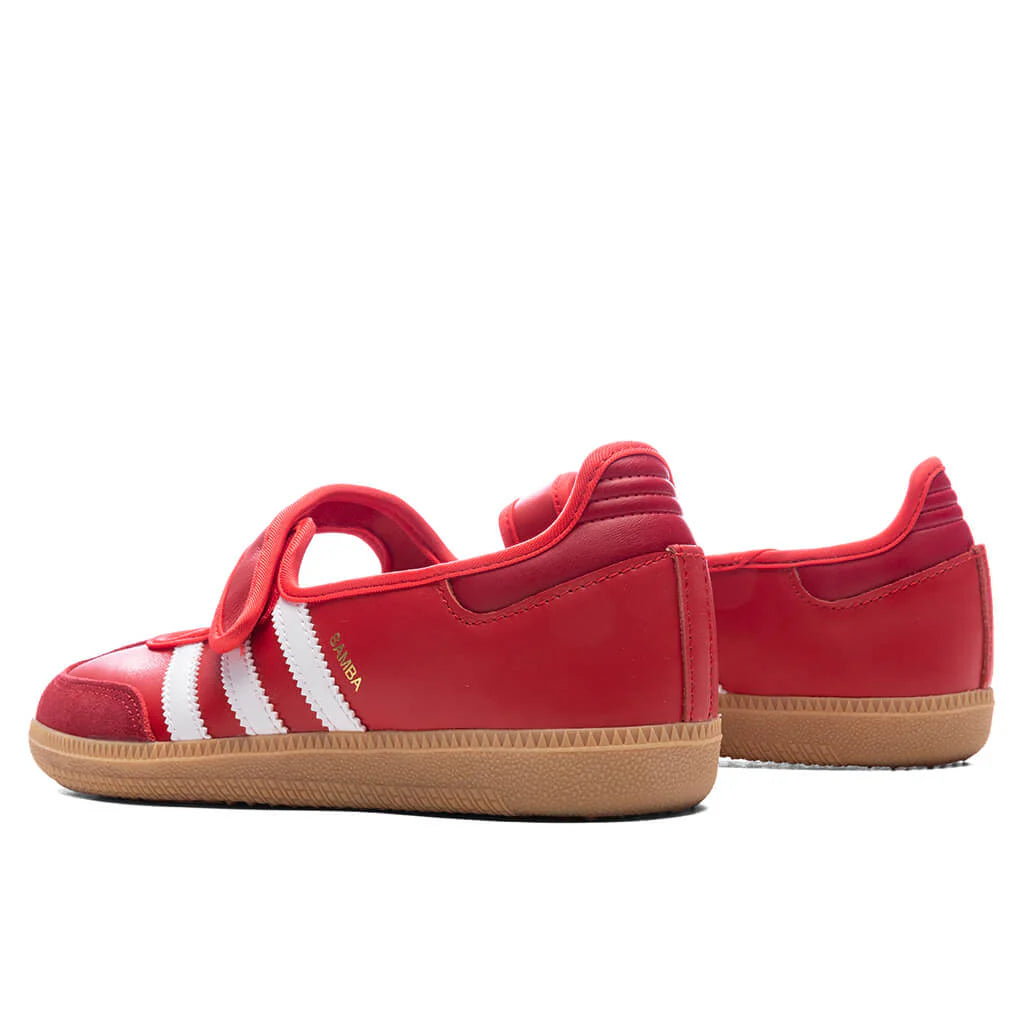 Womens Samba Jane Better Scarlet Team Victory Red Gum