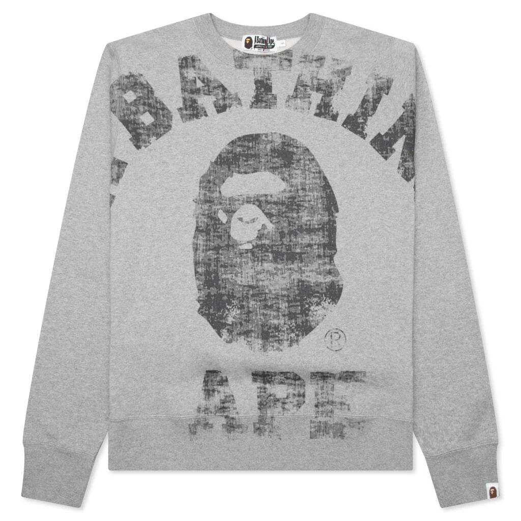Big College Crewneck Gray