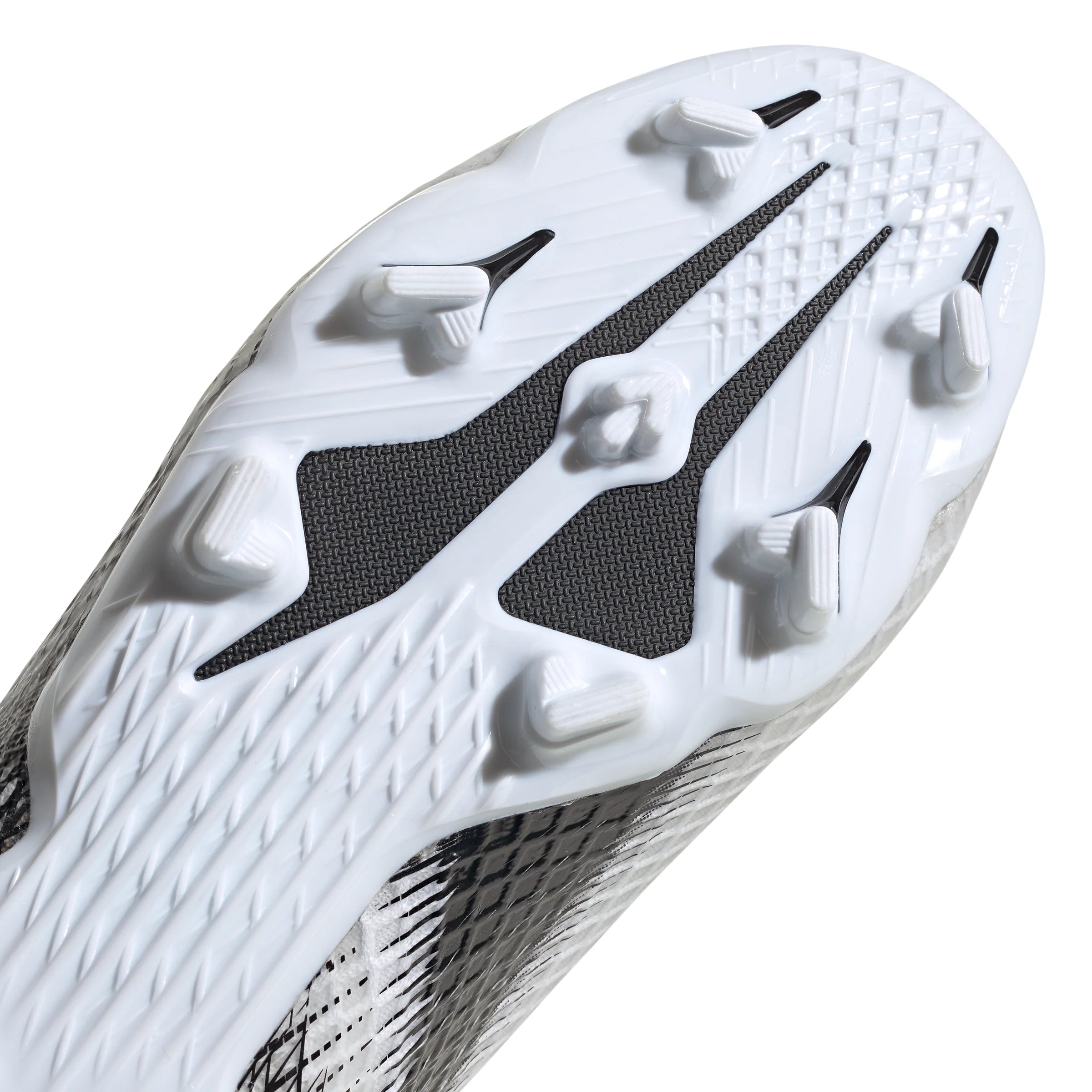 adidas X Ghosted3 Laceless Firm Ground Boots White Blac
