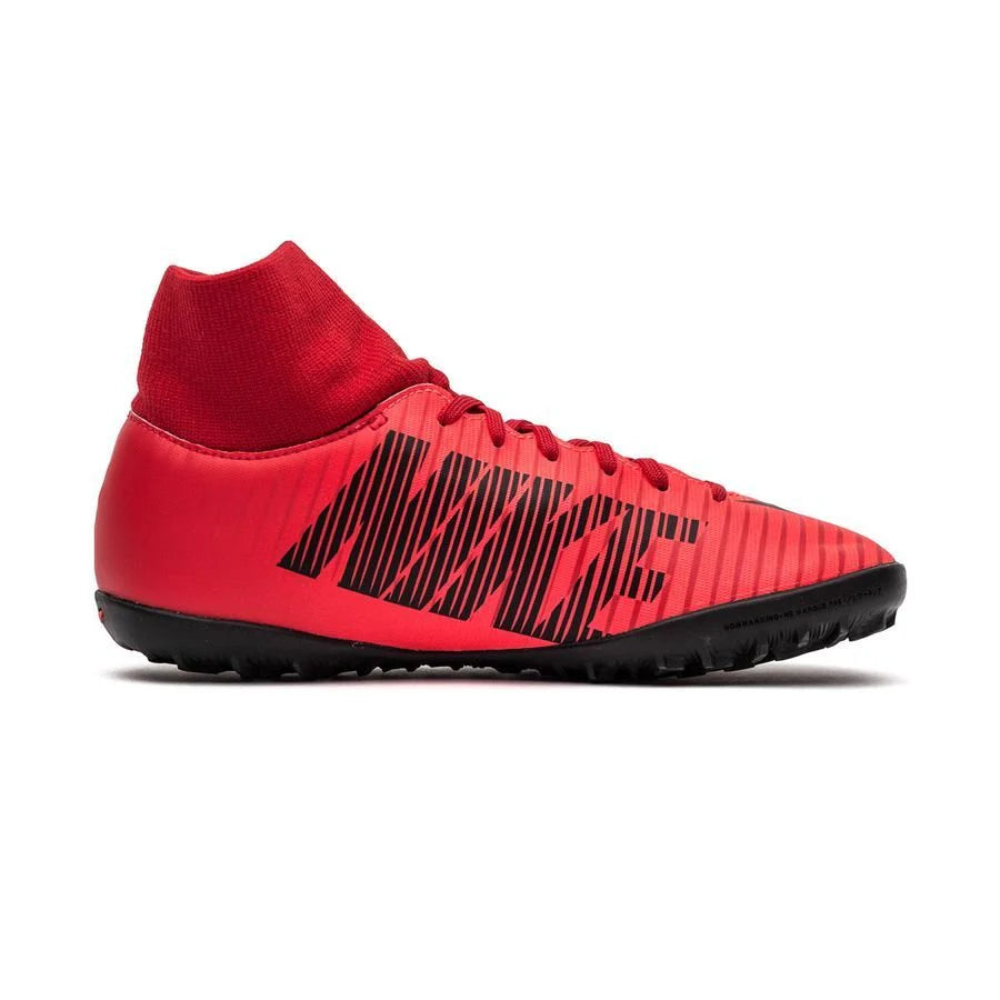 Nike Kids Nike MercurialX Victory VI CR7 Dynamic Fit TF Artificial Turf Football Boot Red Black Crimson