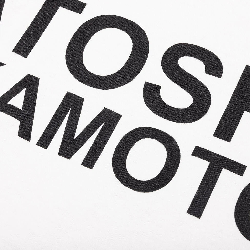 Satoshi Logo Tee White