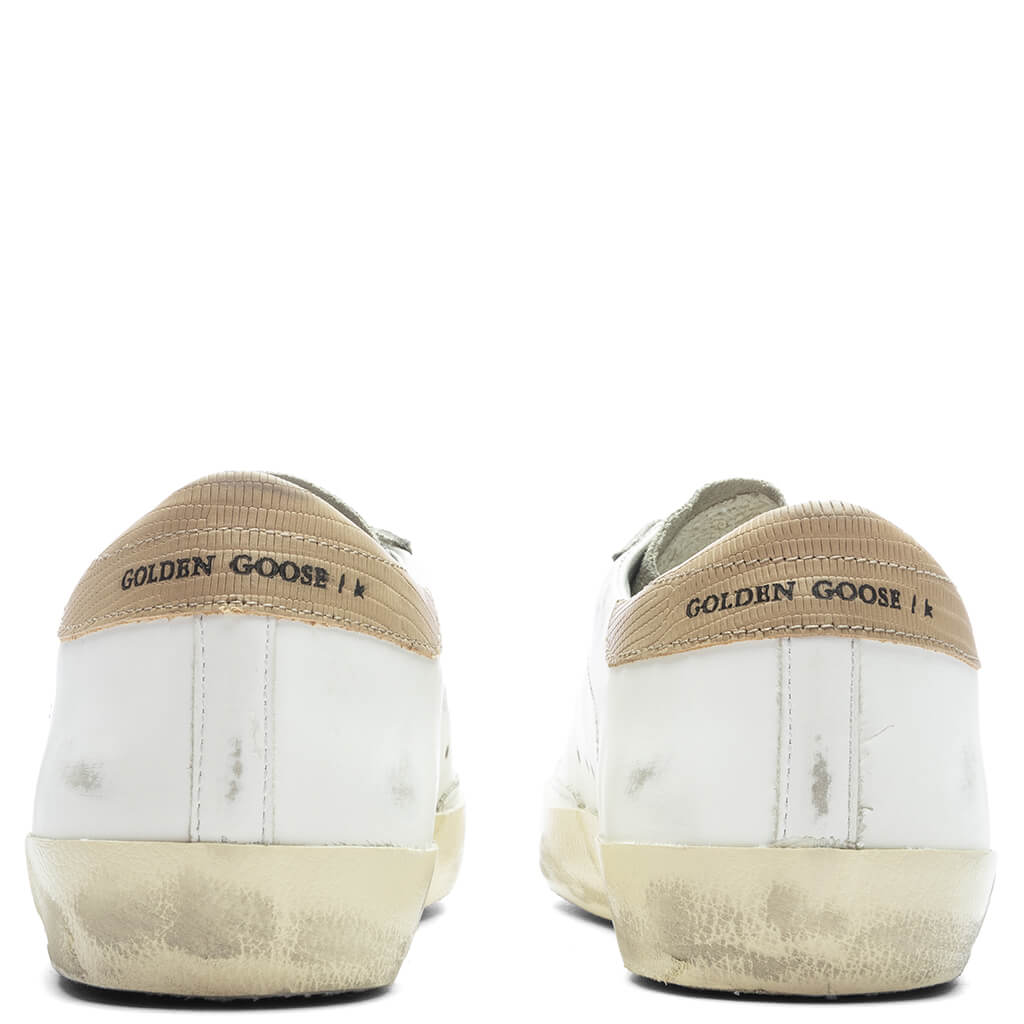 Super Star Sneakers White Taupe Black