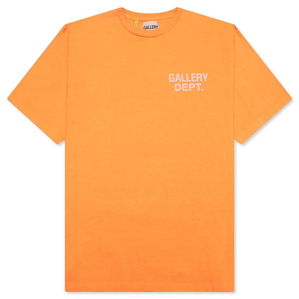 Vintage Souvenir Tee Bright Orange