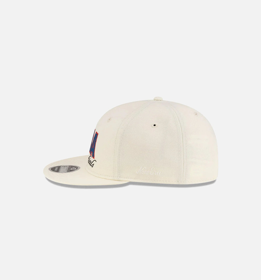 NBA 9Fifty RC Snapback Mens Hat Cream White