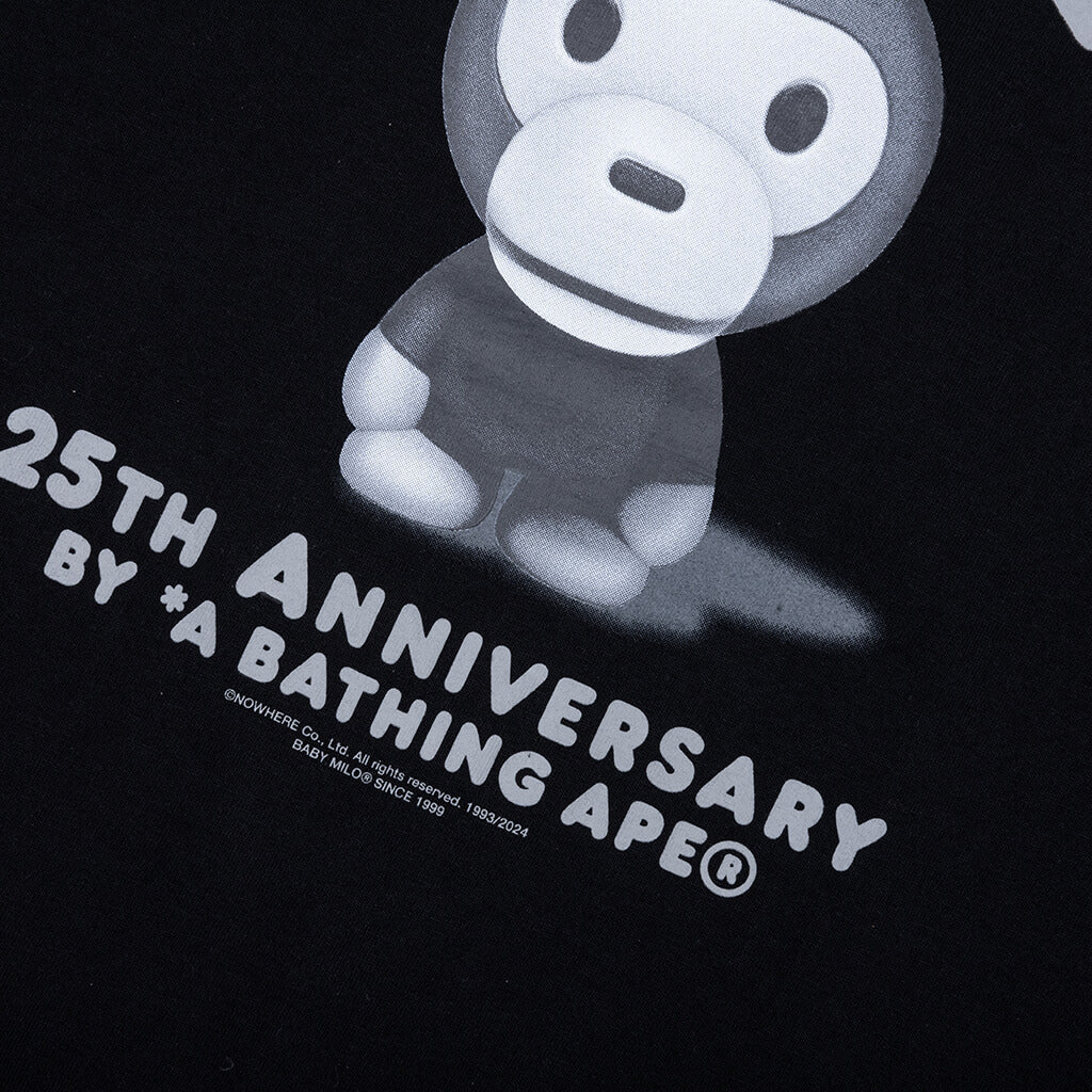 Baby Milo 25th Anniversary Photo Tee Black