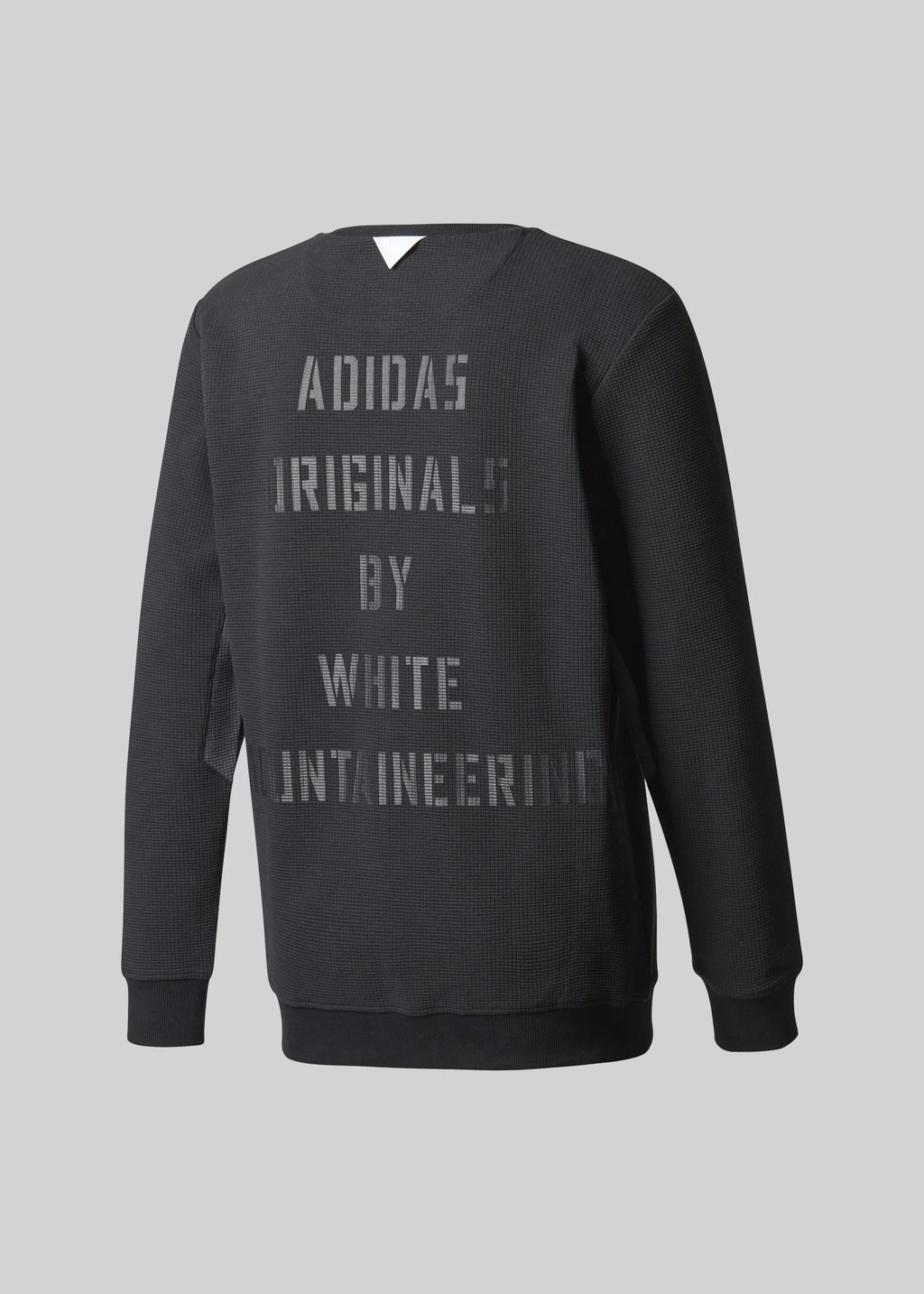 White Mountaineering Collection Mens Crew Sweatshirt Black Black