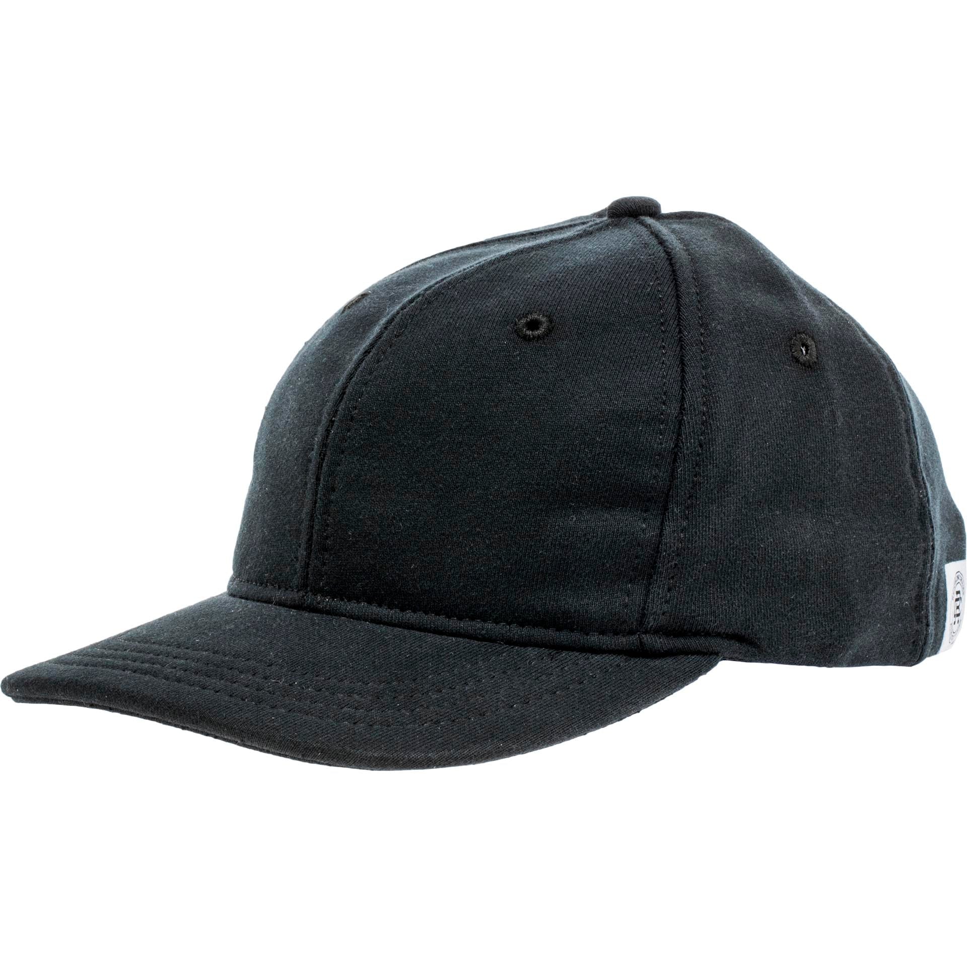6 Pannel Hat Mens Black