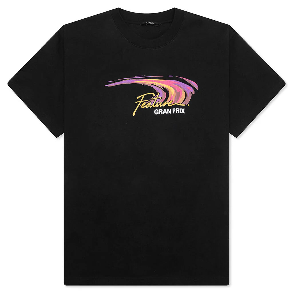 Motion Trail Tee Black
