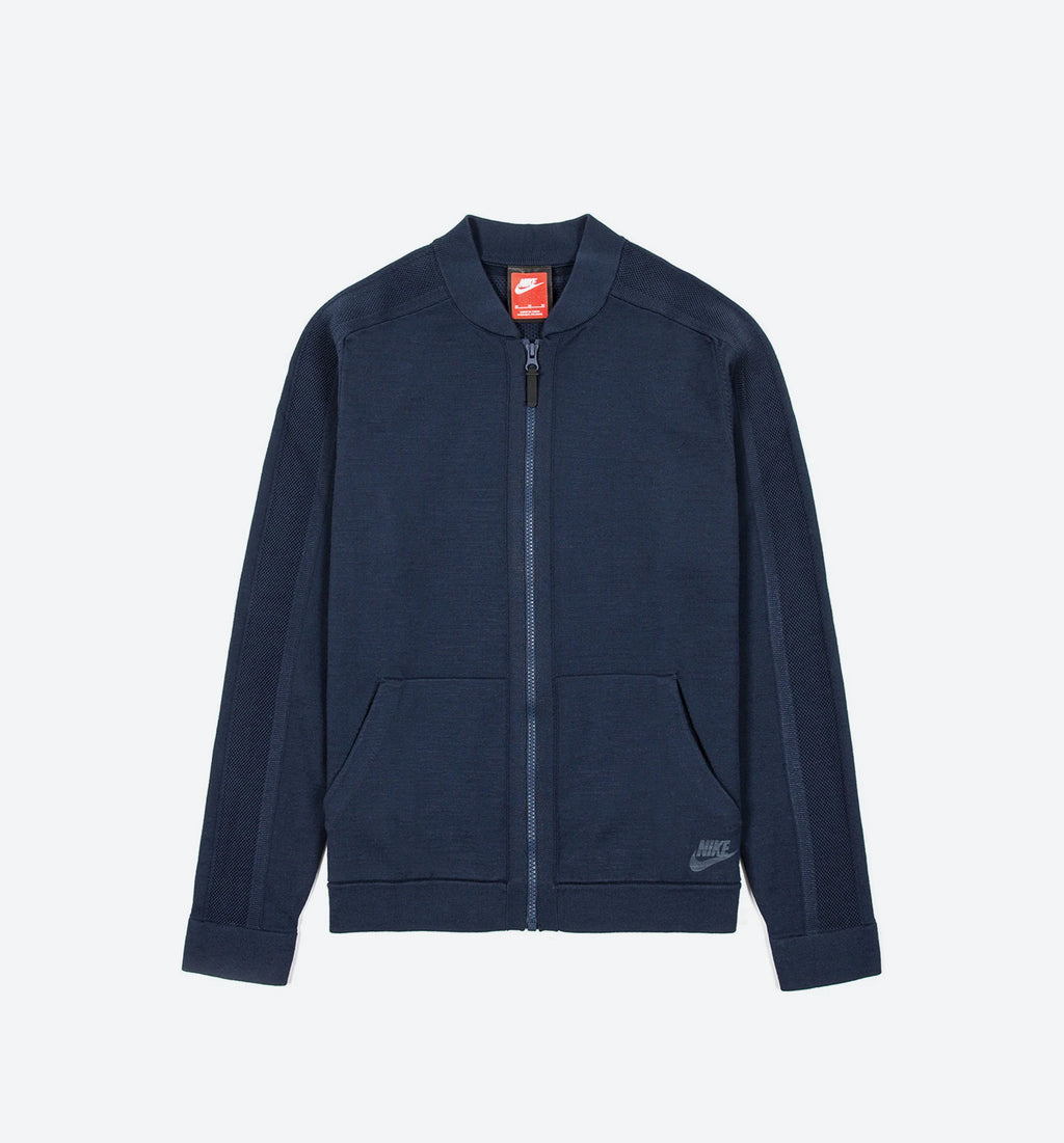 Sportswear Tech Knit Bomber Jacket Womens Obsidian