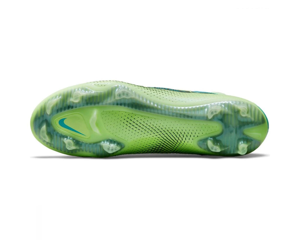 Nike Phantom GT Elite DF FG Firm Ground Soccer Cleats Lime Glow Aquamarine