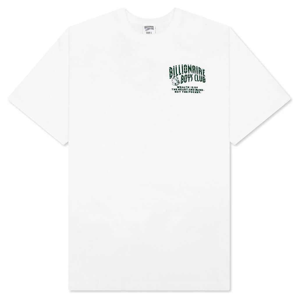 BB Debris S S Tee White