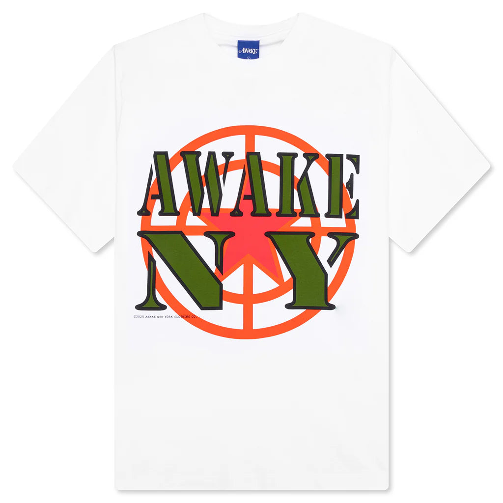 Crosshair S S Tee White