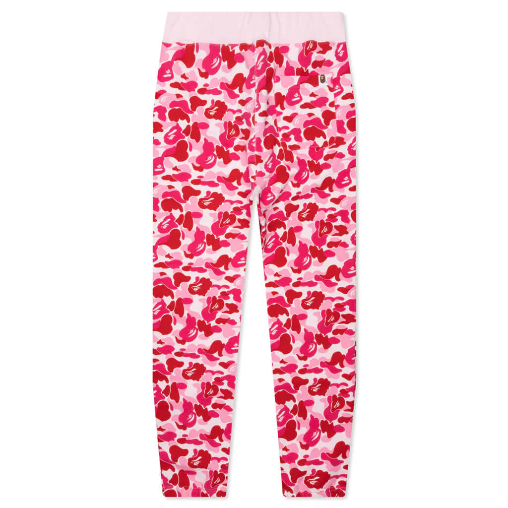 Abc Camo Sweat Pants Pink