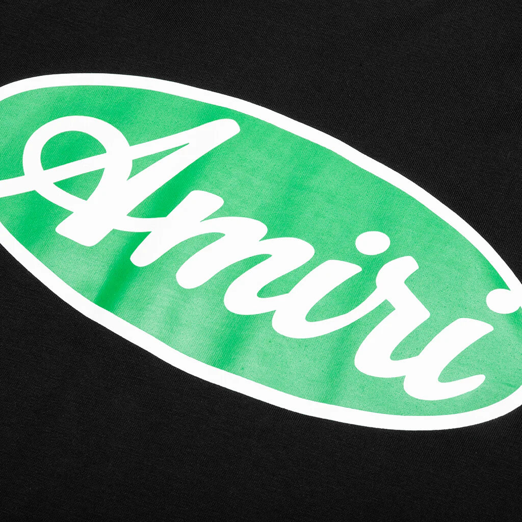Oval Tee Black