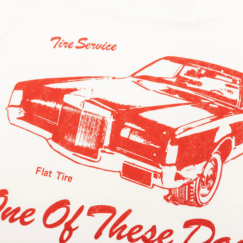 Tire Service T Shirt Bone