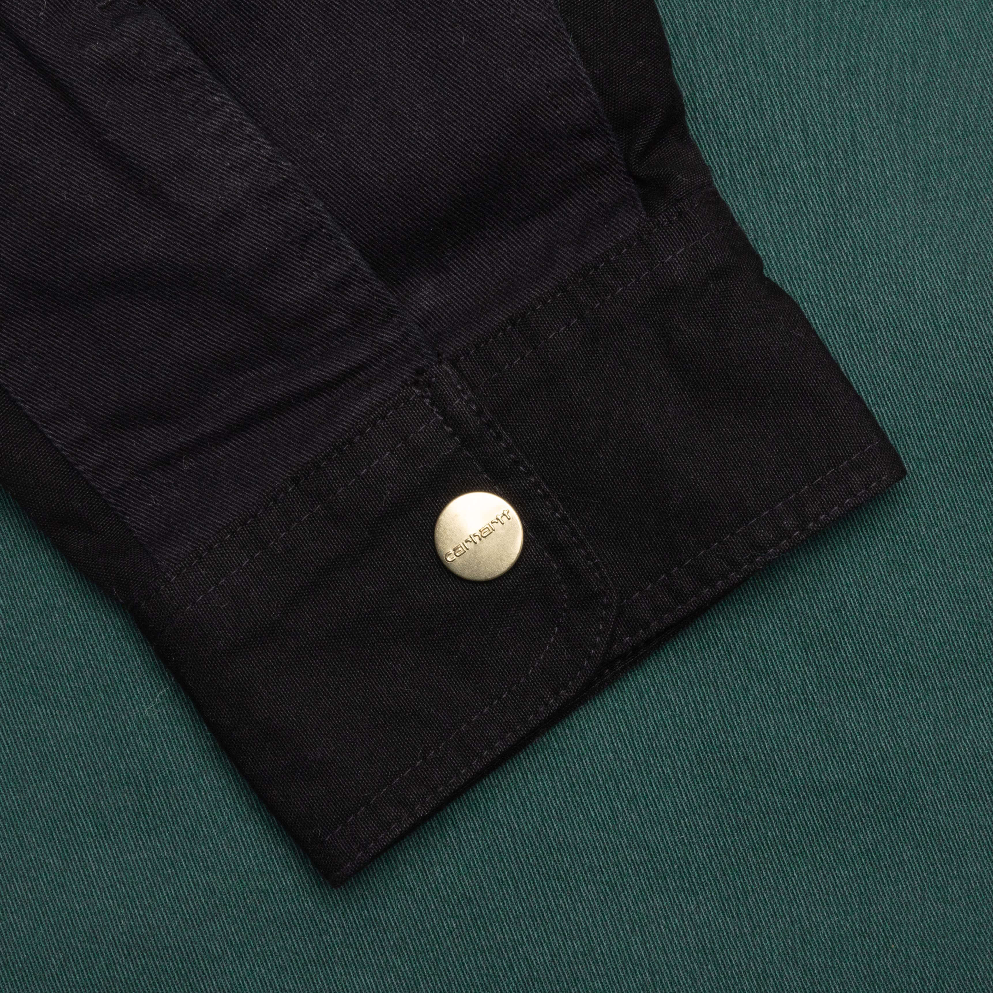 Heston Jacket Black Discovery Green