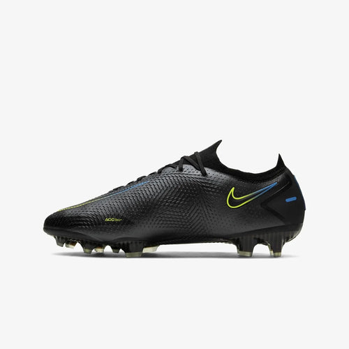 Nike Phantom GT Elite FG Firm Ground Soccer Cleats Black Blue