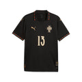 PUMA Portugal SE Authentic W BOX Mens Soccer Jersey 26 Black Gold