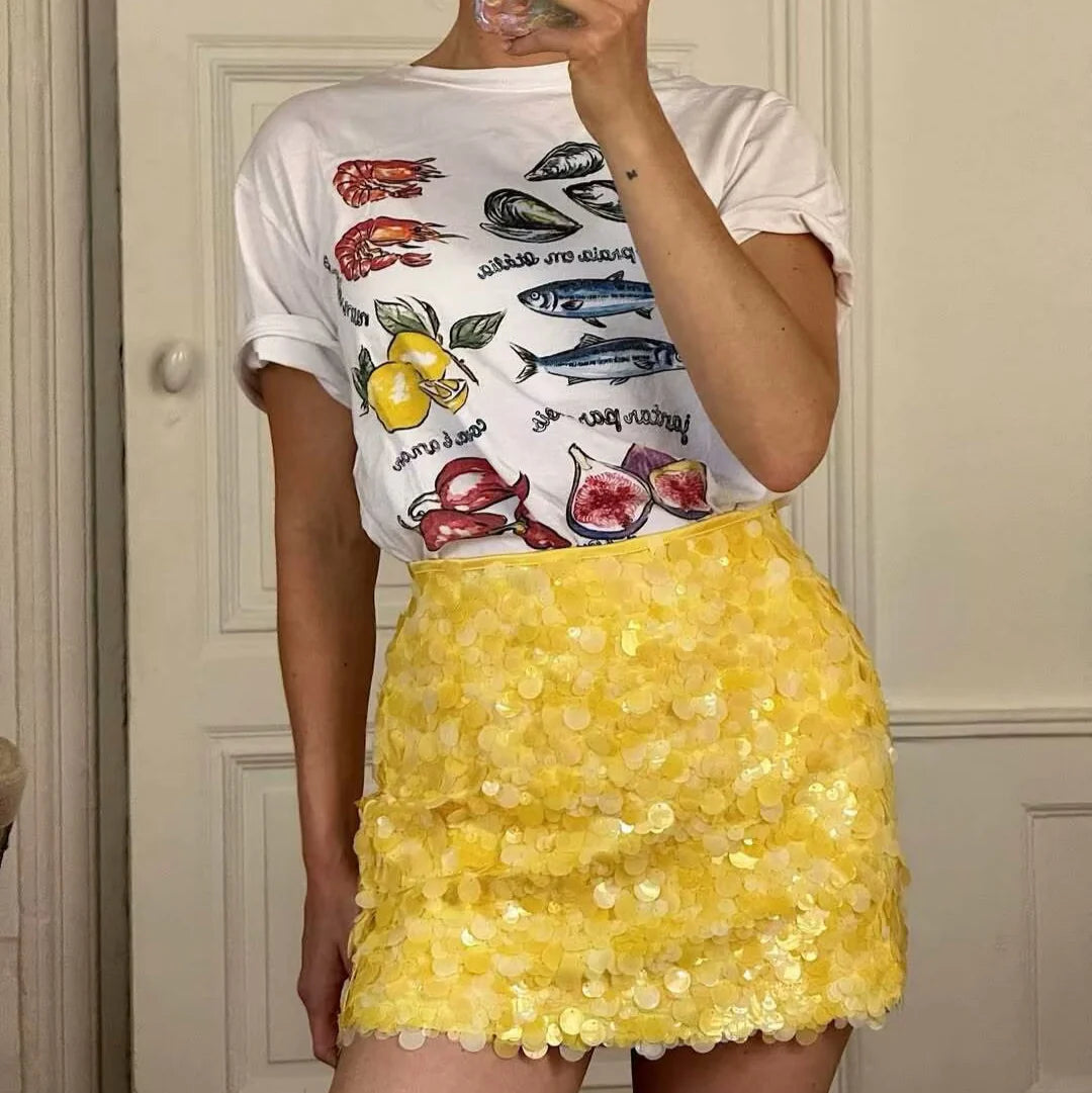 Saia Paetê Eliana