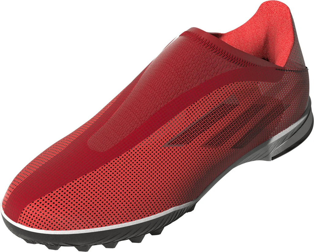 adidas Youth X Speed Flow 3 Laceless TF Turf Shoes