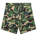 Bape Art Camo Sweat Shorts Green