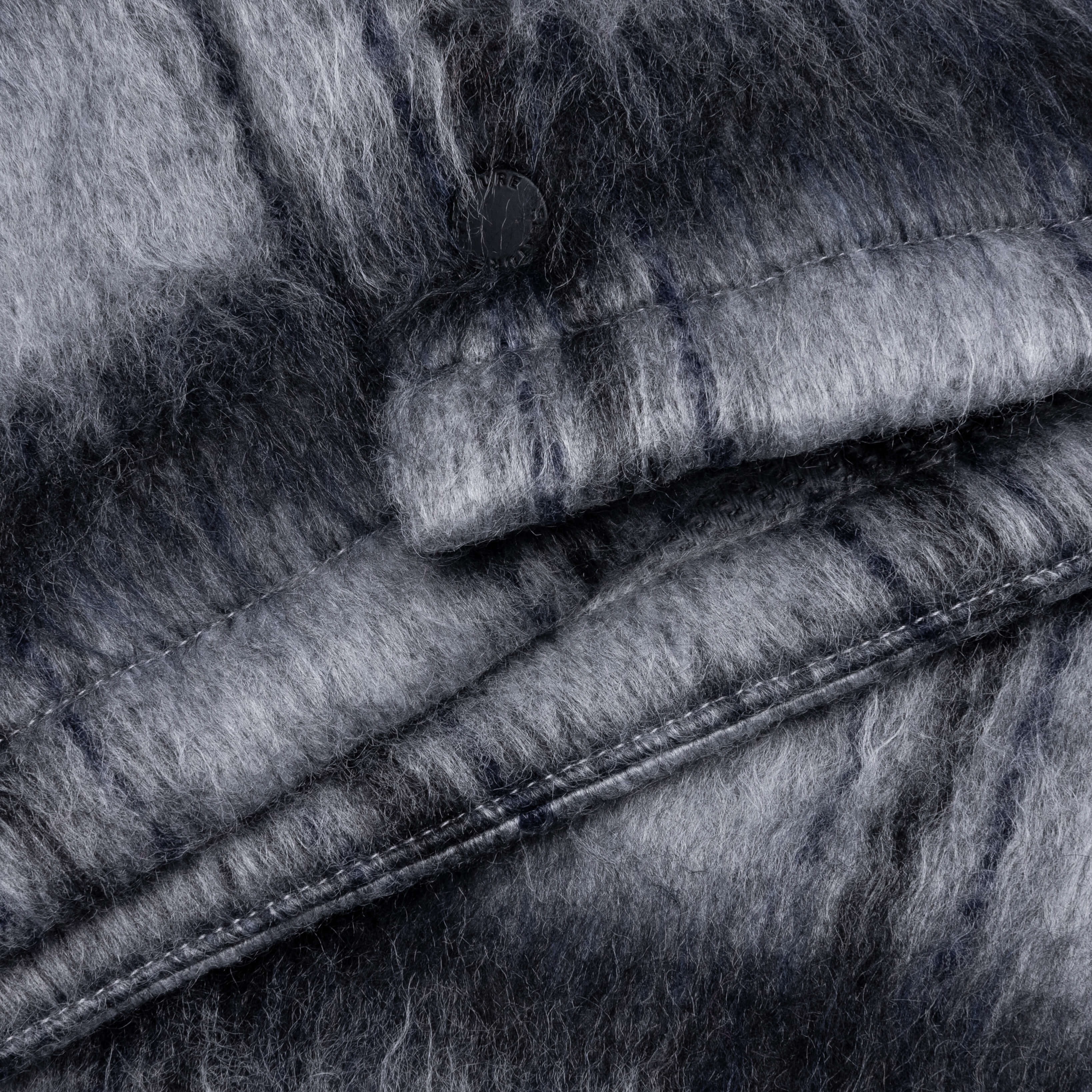 Mohair Flannel Black