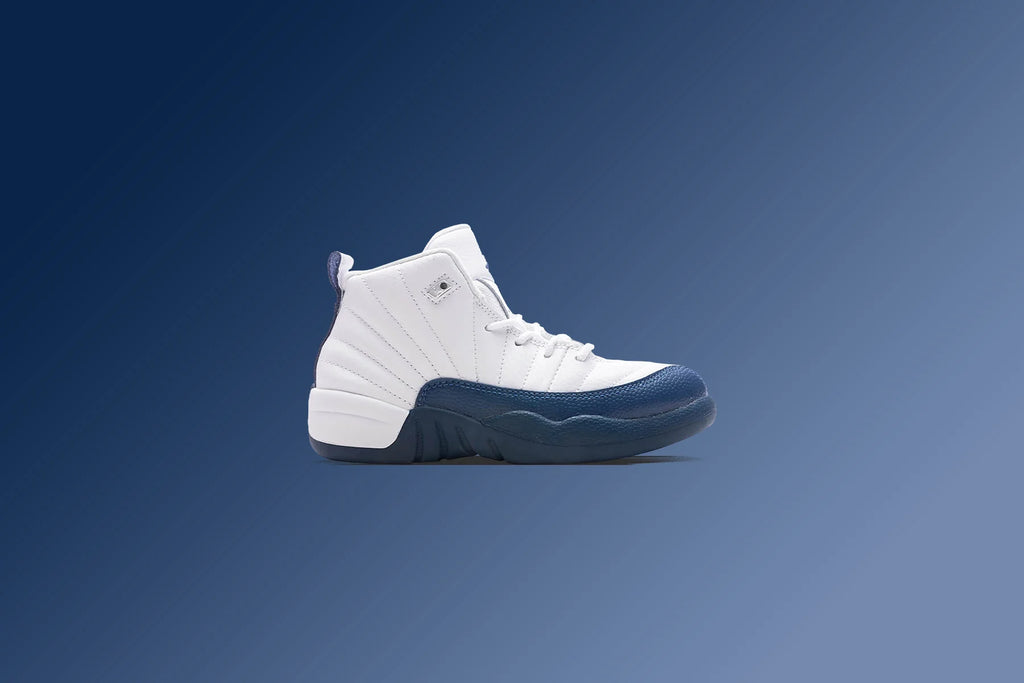 Air Jordan 12 Retro French Blue PS White French Blue Metallic Silver