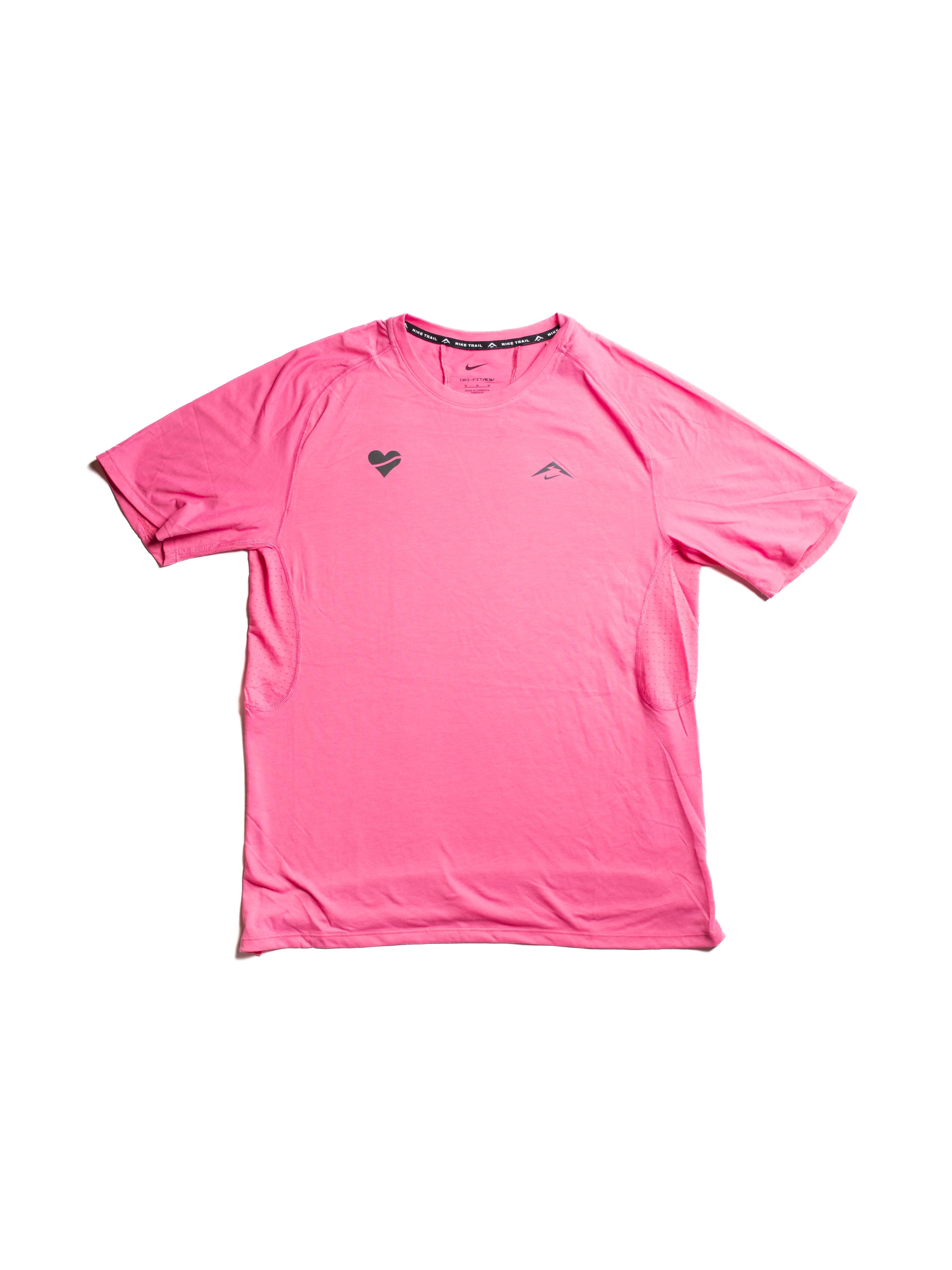 Nike Mens Solar Chase Dri FIT ADV Short Sleeve Running Top