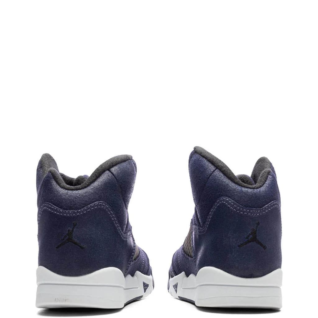 Air Jordan 5 Retro SE PS Midnight Navy Black Football Grey