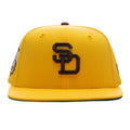 FEATURE x New Era 59FIFTY Fitted SD Padres Cooperstown Canary Yellow Twill Green