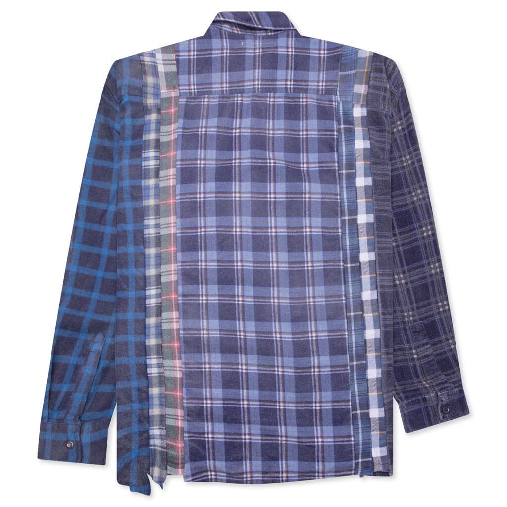 Flannel Shirt 7 Cuts Reflection Shirt Assorted
