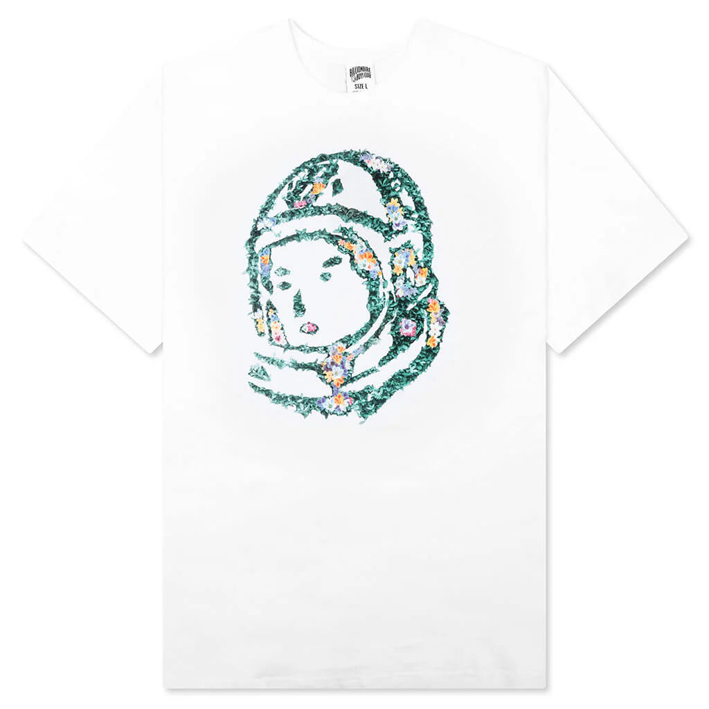 BB Helmet S S Tee White