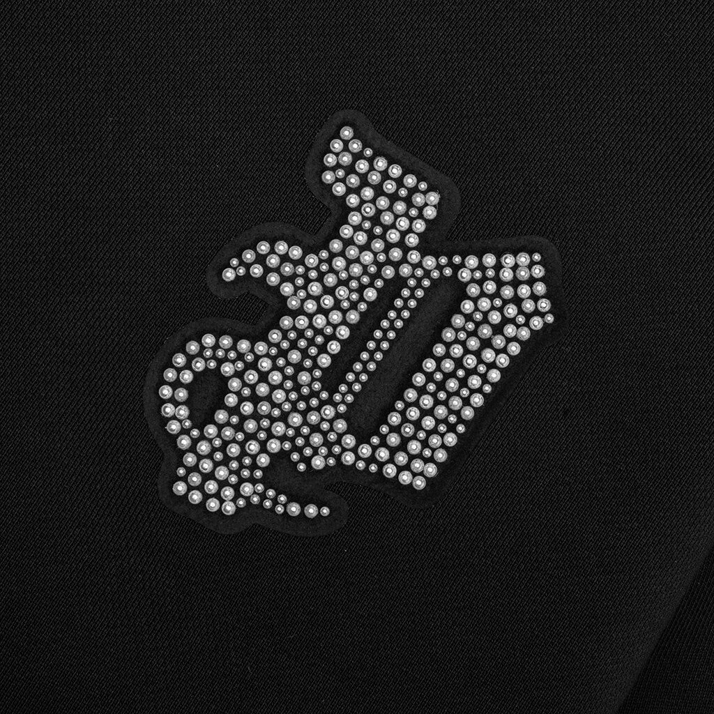 Heavyweight Fleece Oversized Hoodie Black