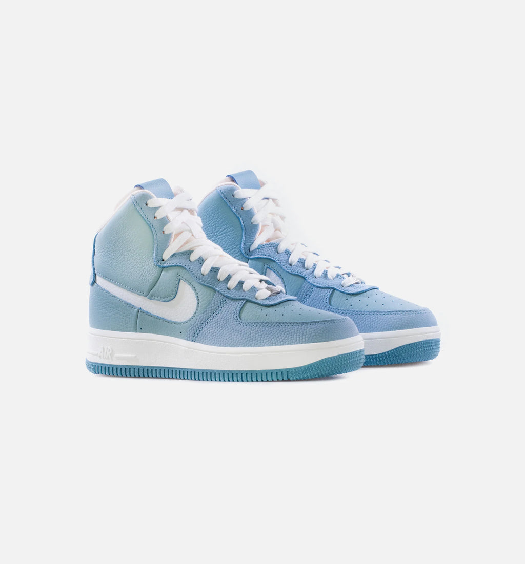 Air Force 1 Sculpt Worn Blue Womens Basketball Shoe Blue White Gray