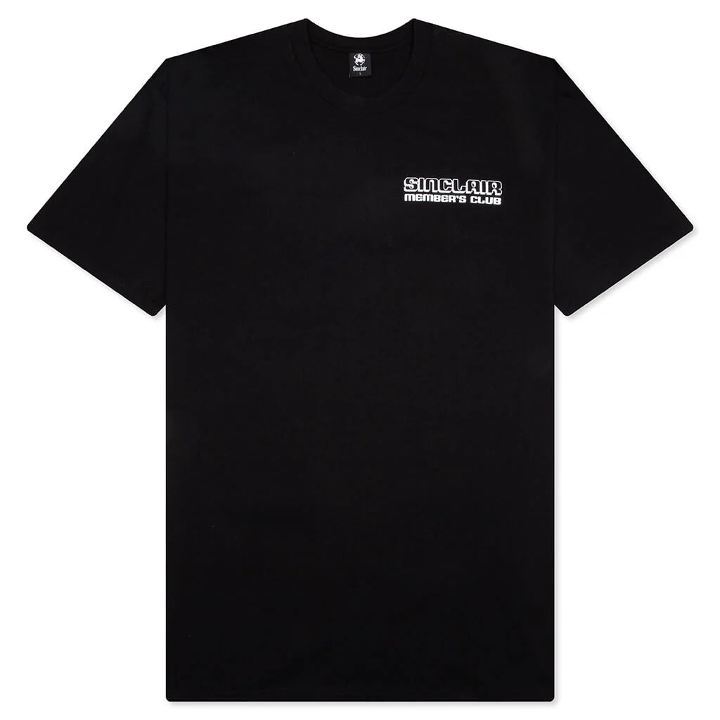Members Club Tour Tee Black