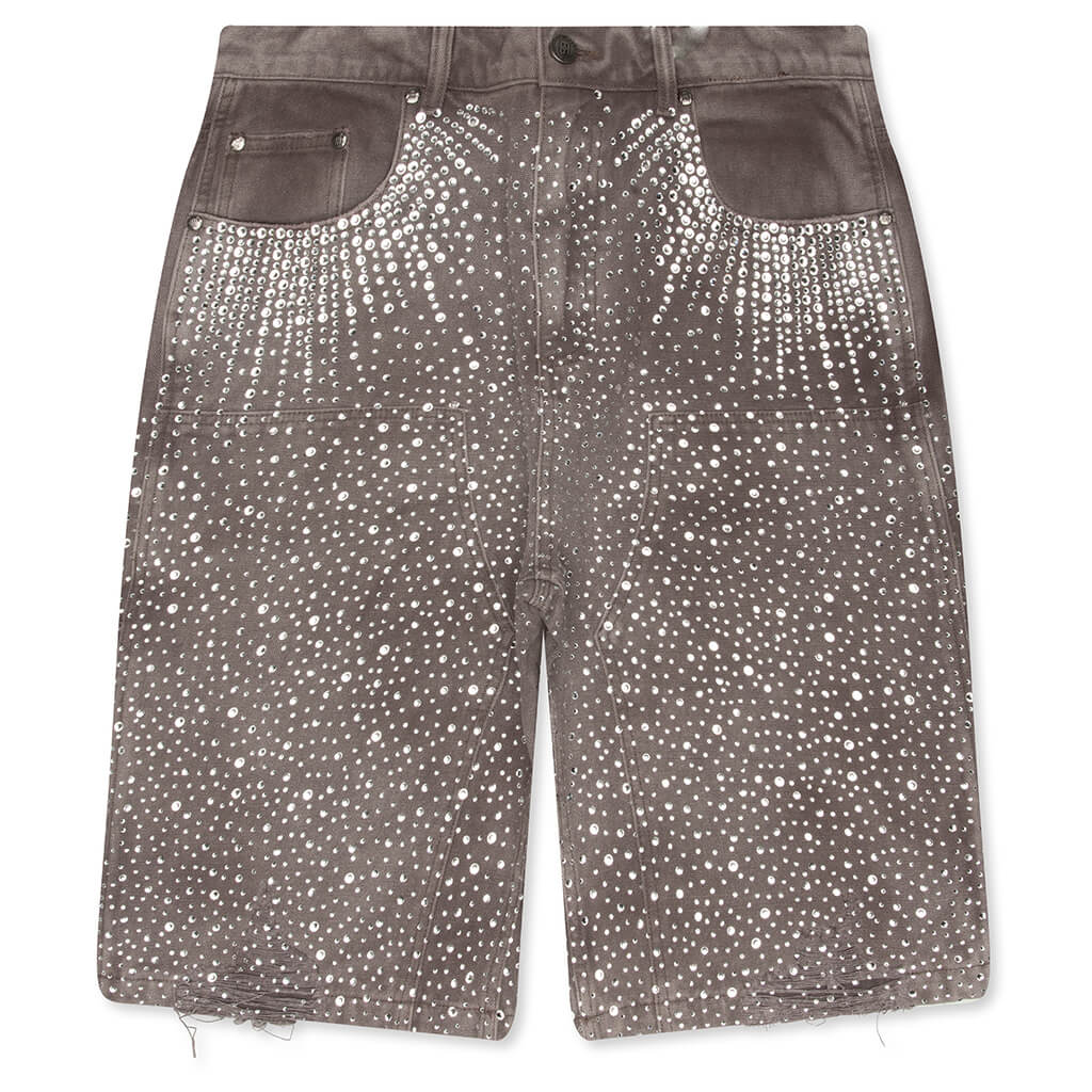 20K Diamond Jorts Brown