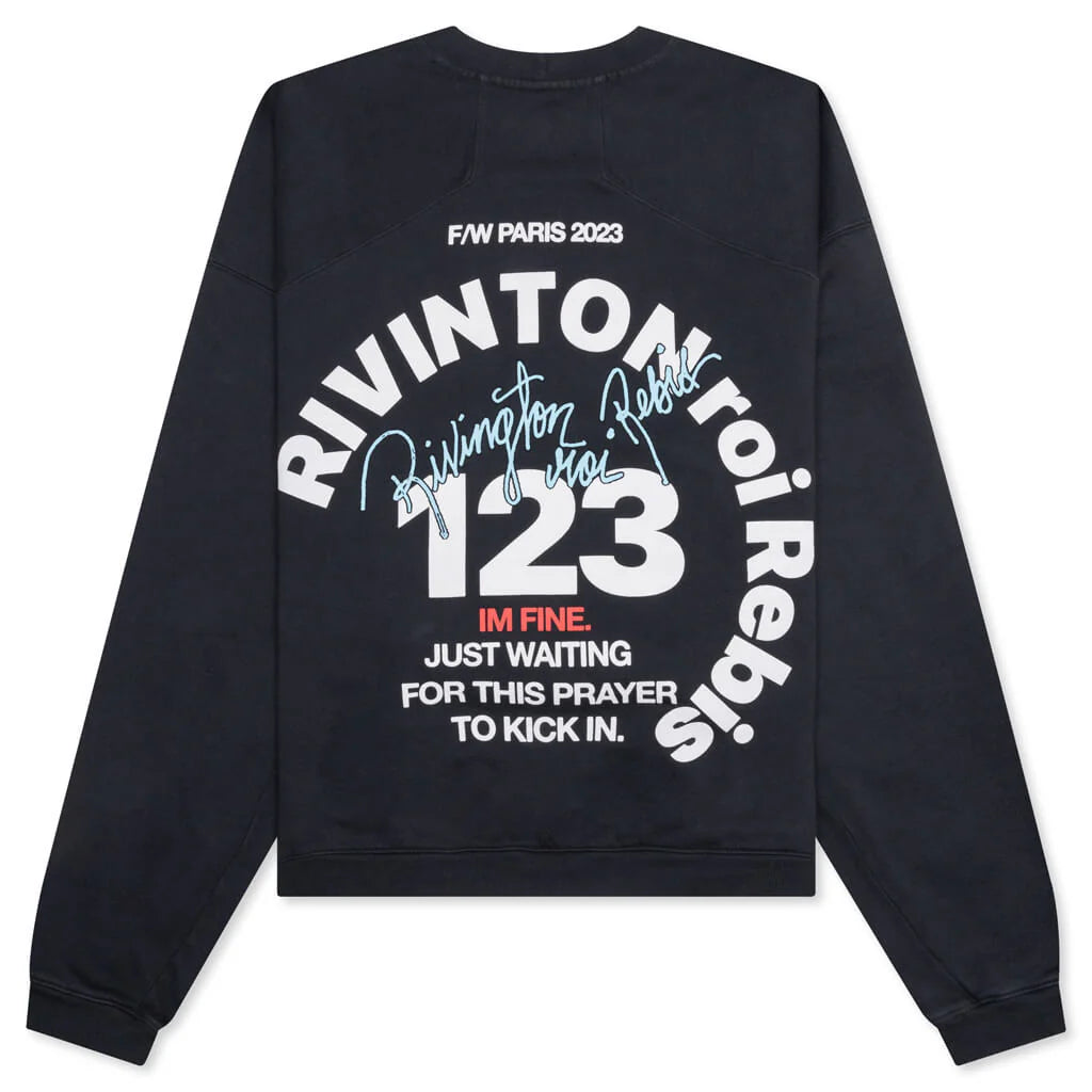 CVA Paris Crewneck Black