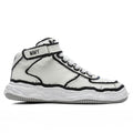 Wayne Overhanging Canvas High White