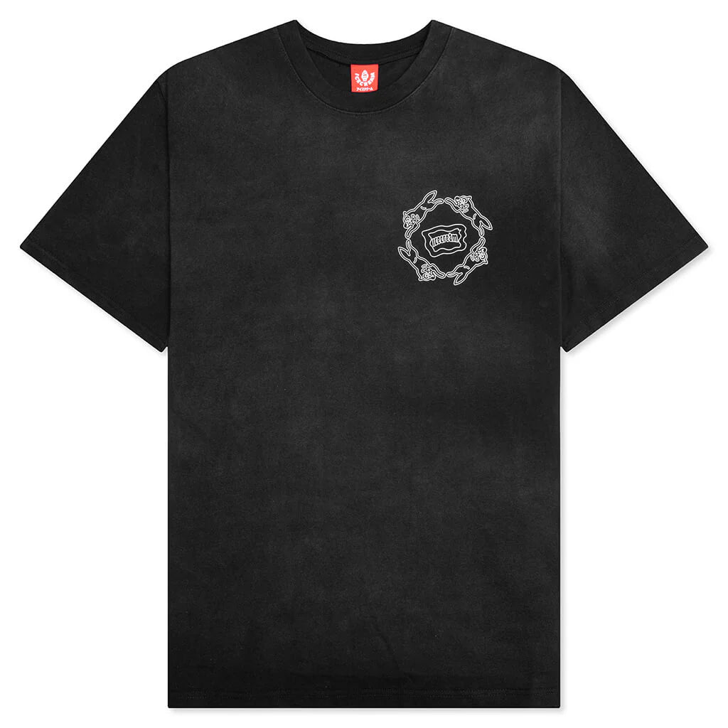 Landslide S S Knit Oversize Fit Shirt Black